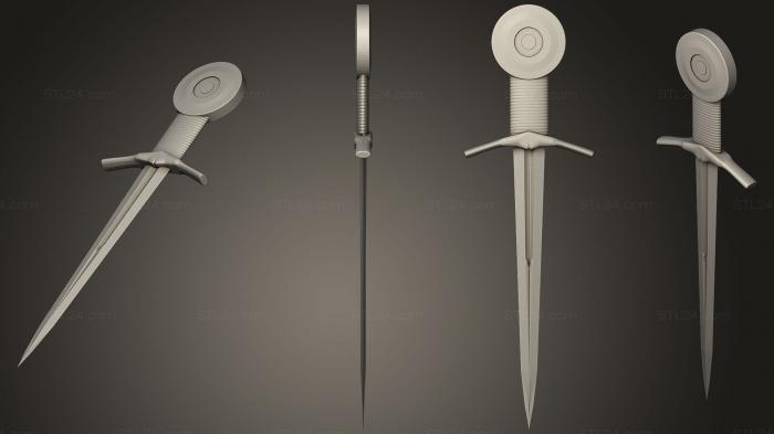Weapon (Knives 02 18, WPN_0130) 3D models for cnc